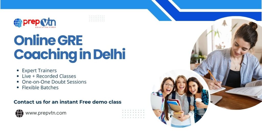 Online GRE Coaching in Delhi